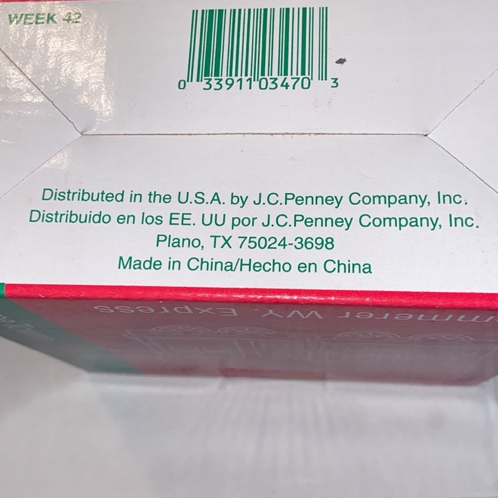 New in box vtg Home Towne Express 1998 Edition Kemnerer WY. Express by JC Penny - Picture 11 of 11